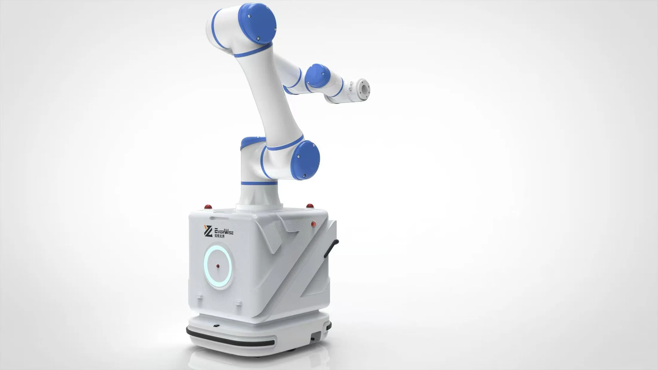 Mobile automotive painting robot
