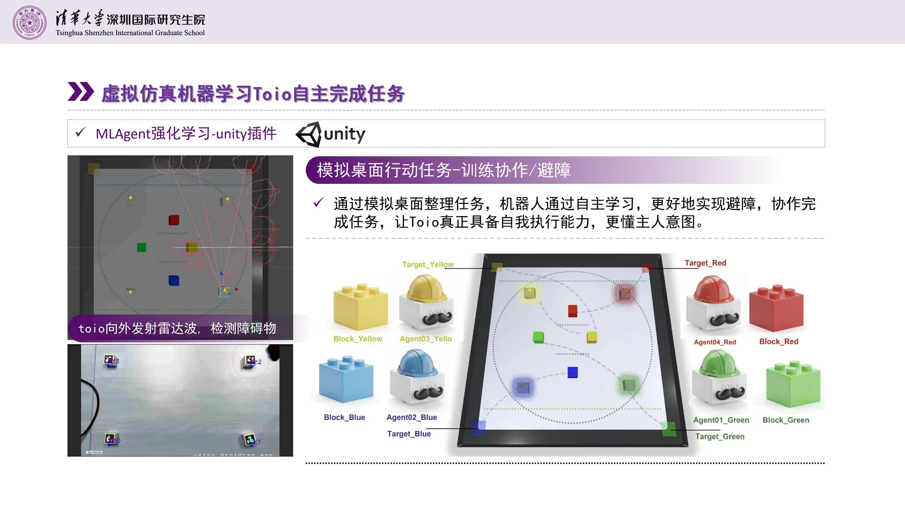 Multi-agent toio physical task